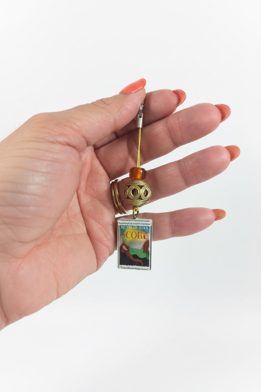 Books & Bevies - Score book charm