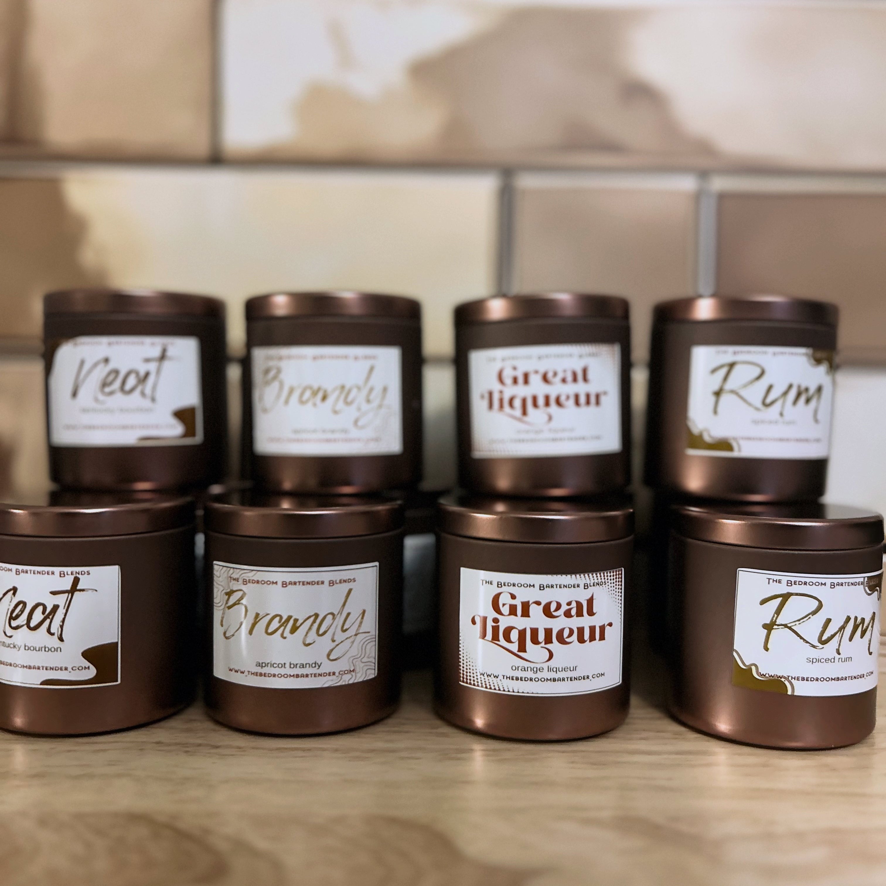 Cocktail-Inspired Candle Flights