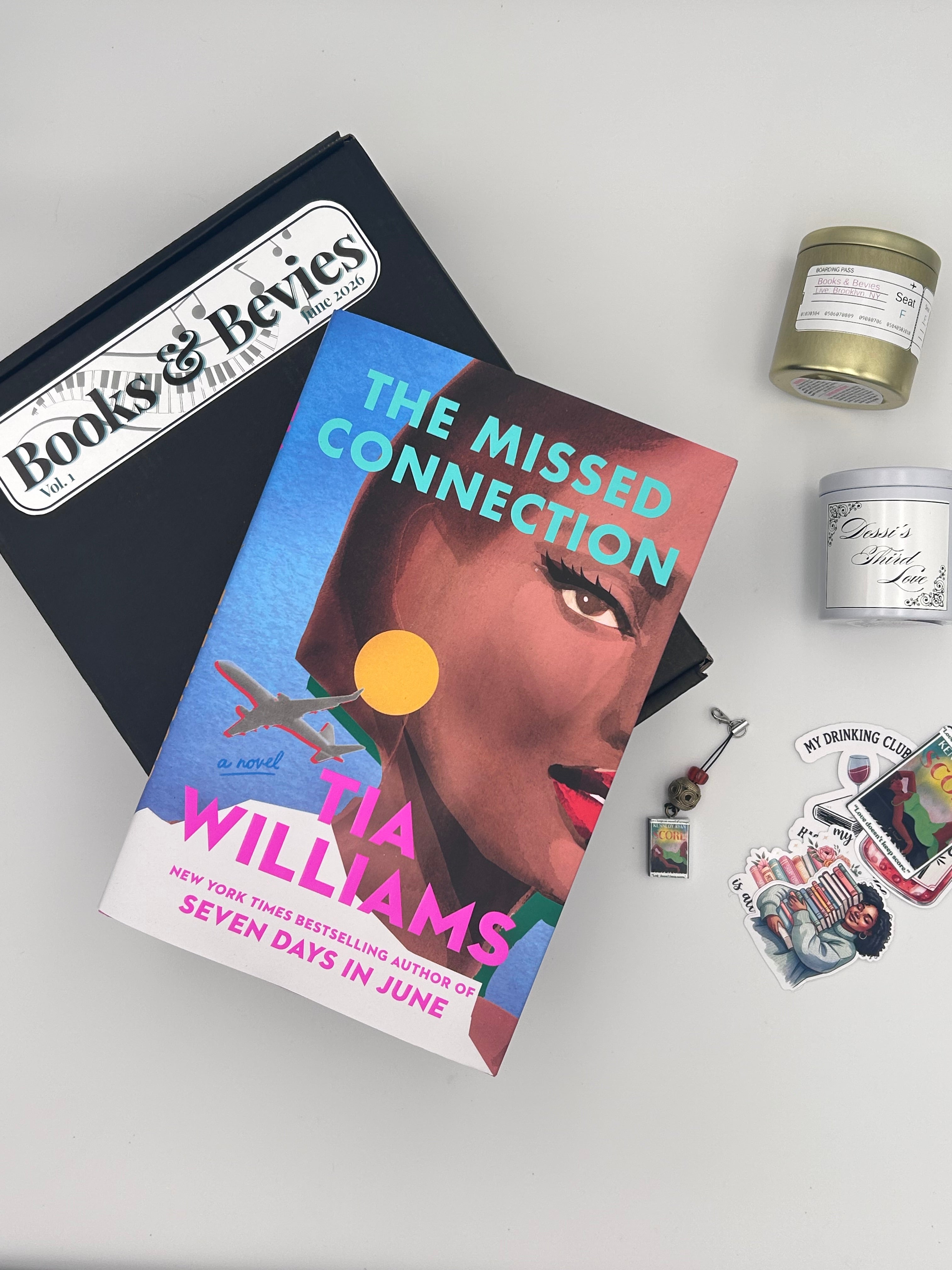 Books & Bevies - Vol 1 Book Box