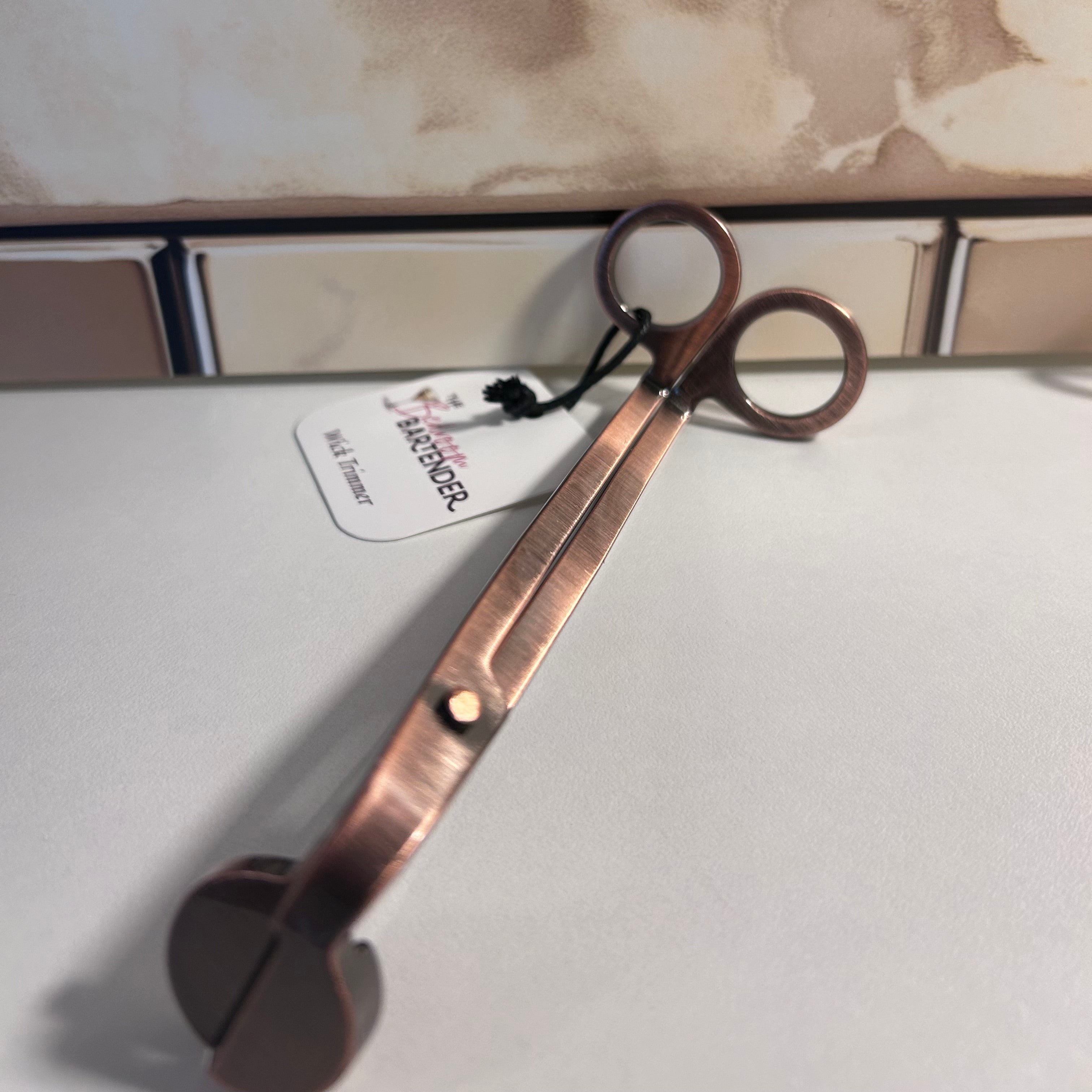 Wick Trimmer - Antique Copper