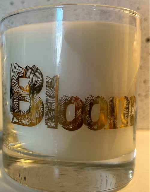 Bloom Rocks Glass Candle - limited edition