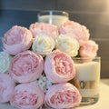 Bloom Rocks Glass Candle - limited edition