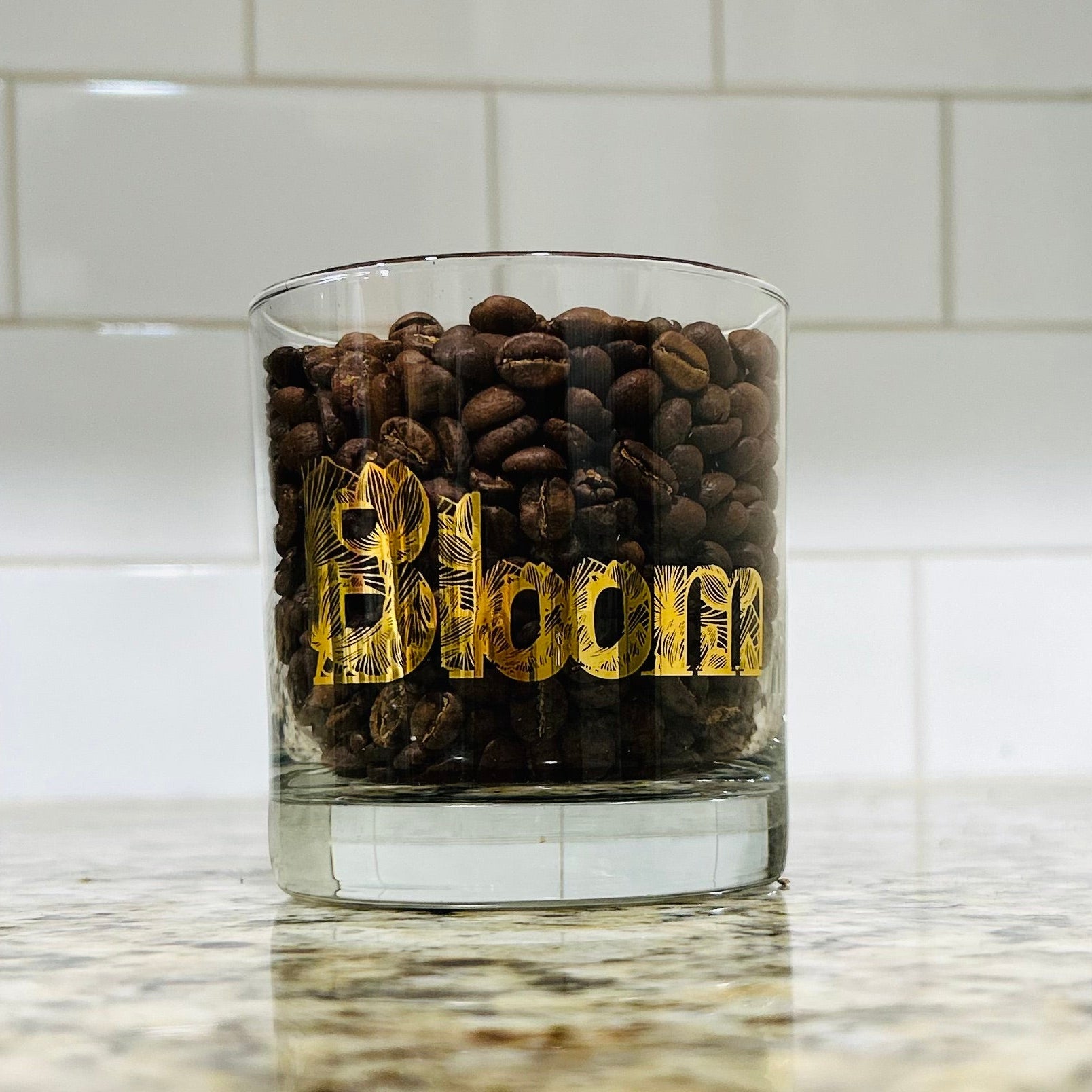 Bloom 10oz rocks glass