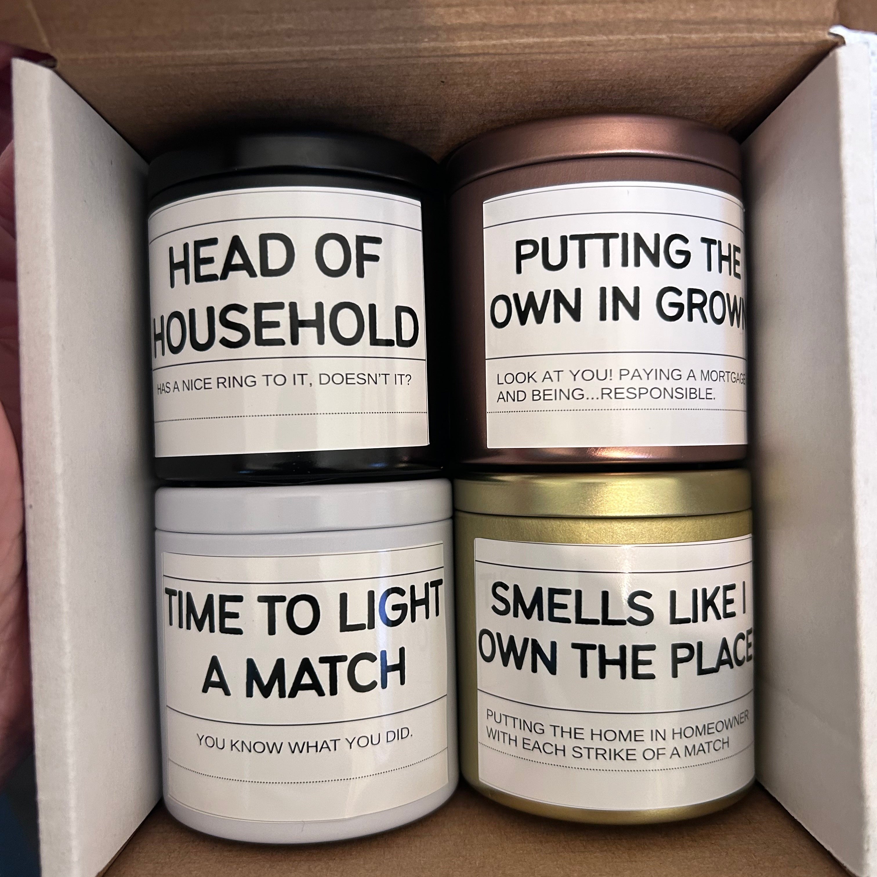 Custom Candle Tins